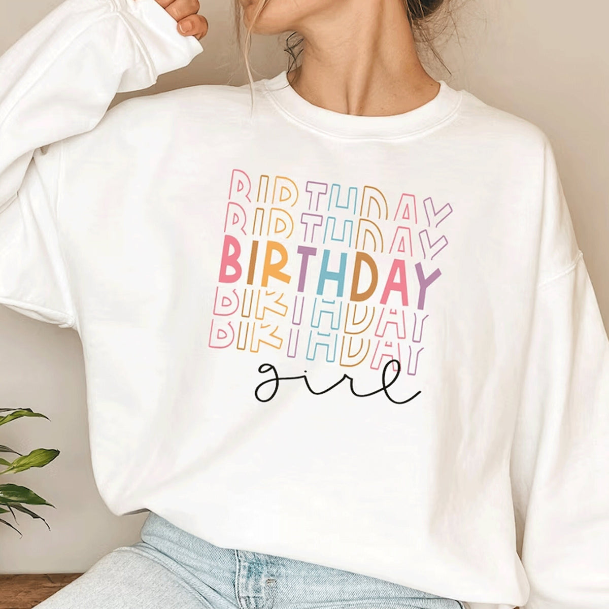 Birthday Girl Sweatshirt, Birthday Mama Sweatshirt, Girls Birthday Party Sweatshirt, Birthday Girl, Birthday Party Girl , Birthday Sweat